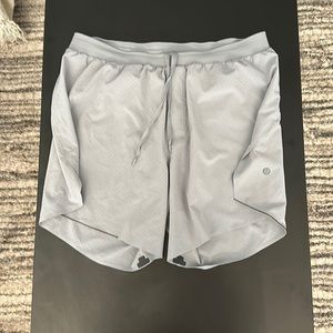 5.5 inch inseam Lululemon Gray Shorts